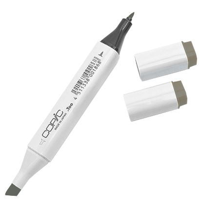 Маркер Copic W8 Warm Gray 8 / Теплый Серый 8 поштучно купить в фирменном магазине ArtCraft.Space (Копик Клаб) с доставкой по РФ и всему миру