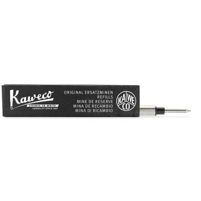 Стержень для шариковых ручек KAWECO EURO 0.7мм черный