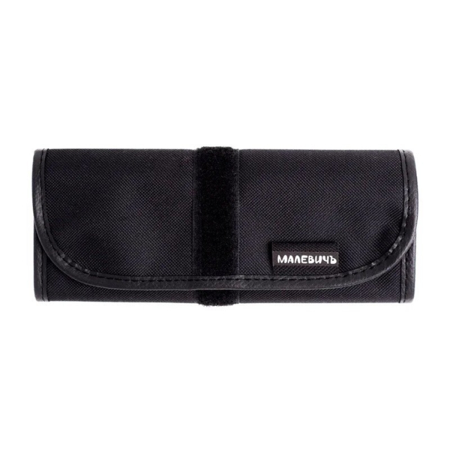Пенал-свиток Малевичъ чёрный для карандашей и ручек купить в художественном магазине ArtCraft.Space