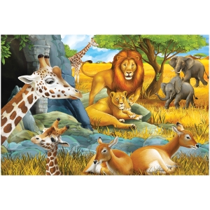 Пазл  104 эл. ТРИ СОВЫ "Сафари"