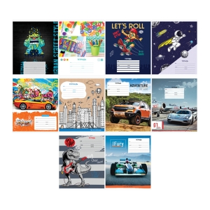 Тетрадь 12л., крупная клетка ArtSpace "Микс. Для мальчиков" Тетрадь 12л., крупная клетка ArtSpace "Микс. Для мальчиков"