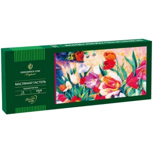 Пастель масляная Greenwich Line "Художественная" 16 цветов, картон. упак.