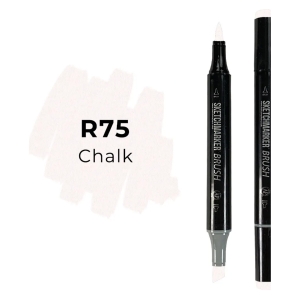 Маркер SKETCHMARKER Brush двухсторонний на спирт.основе цв.R75 Мел Маркер SKETCHMARKER Brush двухсторонний на спирт.основе цв.R75 Мел
