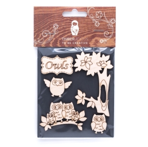 Набор заготовок для декорирования Animals2 фанера 10х14см,