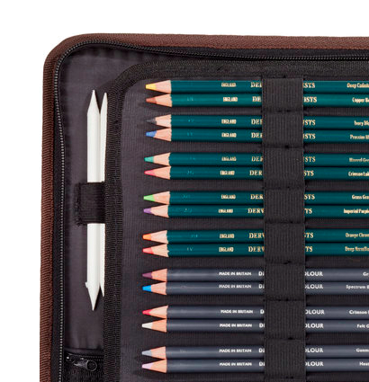 Derwent Carry All А4 Folio сумка для карандашей и скетчбуков черная купить в художественном мгазине ArtCraft.Space с доставкой по РФ и СНГ