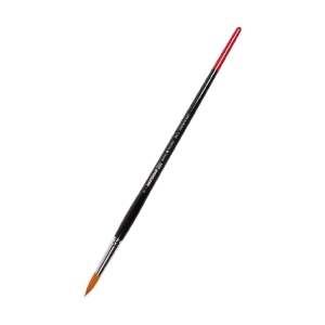 Кисть для акрила Amsterdam 341 синтетика мягкая круглая ручка длинная №7