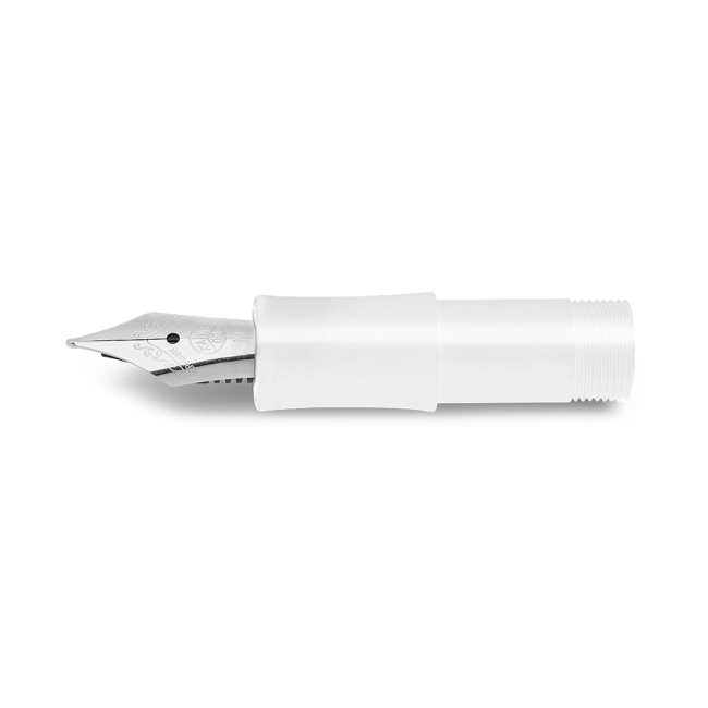 Перо KAWECO SKYLINE F 0.7мм белый стальной
