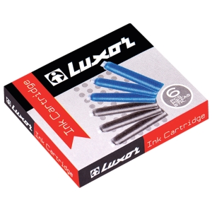 Картриджи чернильные Luxor синие, 6шт., картонная коробка Картриджи чернильные Luxor синие, 6шт., картонная коробка