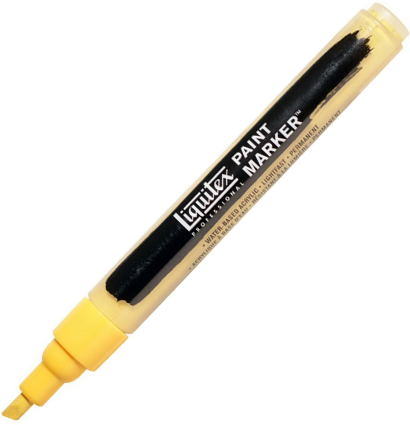 Маркер акриловый LIQUITEX PAINT MARKER Fine 2 мм 601 неаполитанский жёлтый имит купить в магазине ArtCraft.Space