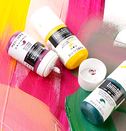 Набор акриловых красок Liquitex Acrylic Classic Soft Body Mutted 5 цветов в банках 59 мл купить в художественном магазине ArtCraft.Space с доставкой по РФ и СНГ