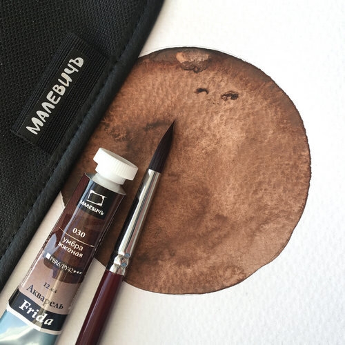 Акварель Frida Малевичъ умбра жженая в тубе 12 мл купить в художественном магазине ArtCraft.Space с доставкой по всему миру Акварель Frida Малевичъ умбра жженая в тубе 12 мл купить в художественном магазине ArtCraft.Space с доставкой по всему миру