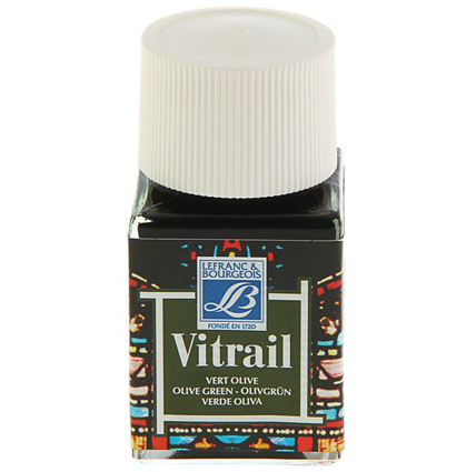 Краска по стеклу VITRAIL банка 50мл №541 Оливковый,