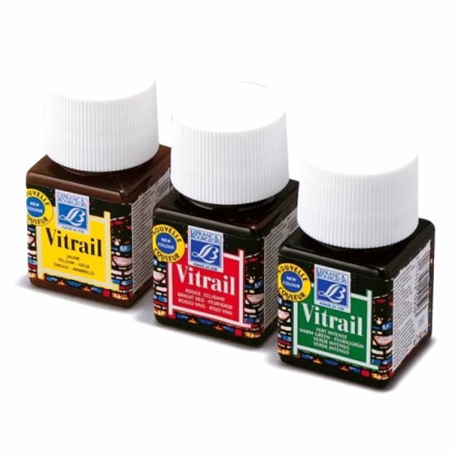 Краска по стеклу VITRAIL банка 50мл №541 Оливковый,
