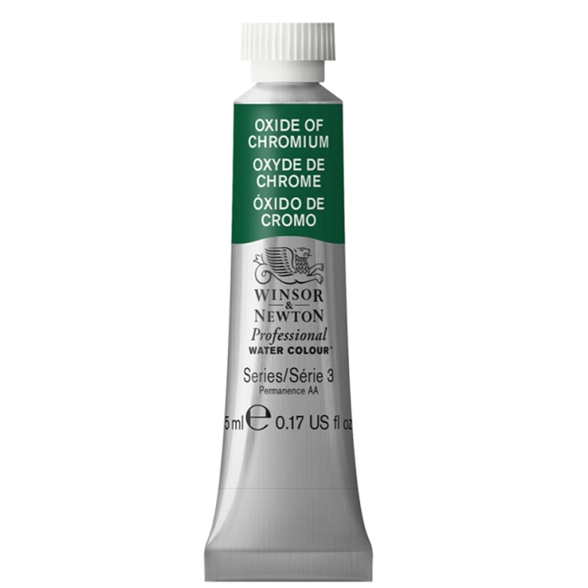 Акварель художественная Winsor&Newton "Professional", 5мл, туба, №459 оксид хрома Акварель художественная Winsor&Newton "Professional", 5мл, туба, №459 оксид хрома