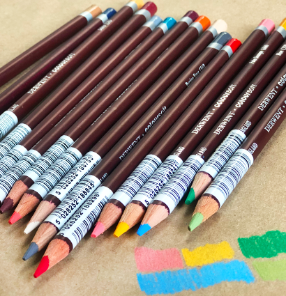 Набор цветных карандашей Colour Collection Derwent 20 цветов разных серий в пенале купить в художественном магазине ArtCraft.Space с доставкой по РФ и СНГ