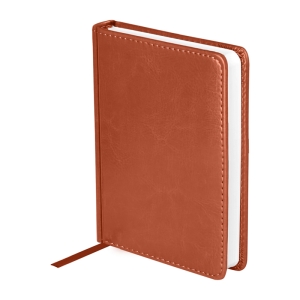 Ежедневник датированный 2024г., А6, 176л., кожзам, OfficeSpace "Nebraska", коричневый