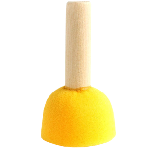 Кисть-губка круглая 50 мм