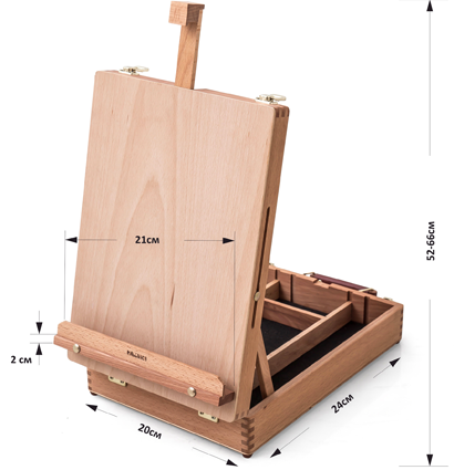 Набор для живописи с масляными красками Tician Малевичъ 7 цветов с этюдником и аксессуарами купить в художественном магазине ArtCraft.Space с доставкой по всему миру Набор для живописи с масляными красками Tician Малевичъ 7 цветов с этюдником и аксессуарами купить в художественном магазине ArtCraft.Space с доставкой по всему миру