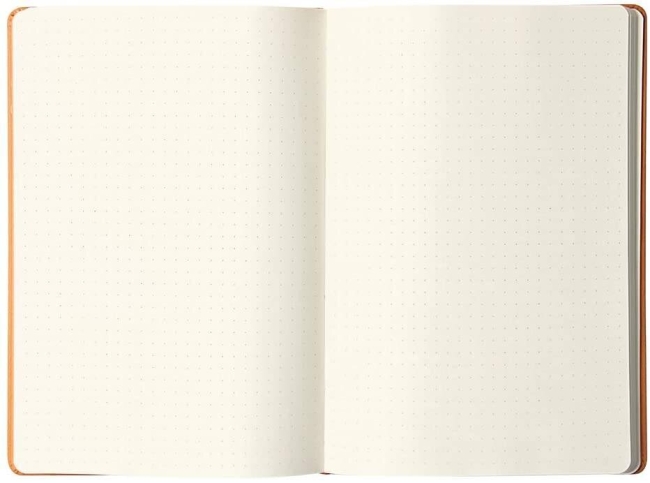 Блокнот Rhodia Webnotebook в точку твердая обложка оранжевый А4 / 96 листов / 90 гм купить в художественном магазине ArtCraft.Space