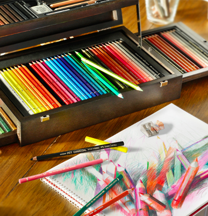 Набор художественных карандашей и пастели Faber-Castell Art & Graphic Collection 125 шт в кейсе купить в художественном магазине ArtCraft.Space с доставкой по РФ и СНГ Набор художественных карандашей и пастели Faber-Castell Art & Graphic Collection 125 шт в кейсе купить в художественном магазине ArtCraft.Space с доставкой по РФ и СНГ