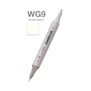 Маркер SKETCHMARKER двухсторонний на спирт.основе цв.WG9 Теплый серый 9 Маркер SKETCHMARKER двухсторонний на спирт.основе цв.WG9 Теплый серый 9