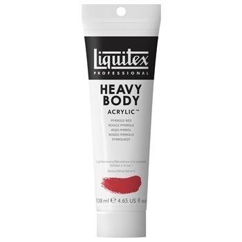 Краска акриловая LIQUITEX Heavy Body туба 59мл №321 пиррол красный,