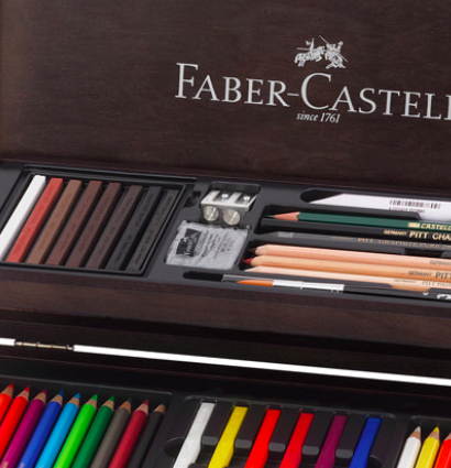Набор художественных карандашей и пастели Faber-Castell Art & Graphic Compendium 54 шт в кейсе купить в художественном магазине ArtCraft.Space с доставкой по РФ и СНГ Набор художественных карандашей и пастели Faber-Castell Art & Graphic Compendium 54 шт в кейсе купить в художественном магазине ArtCraft.Space с доставкой по РФ и СНГ