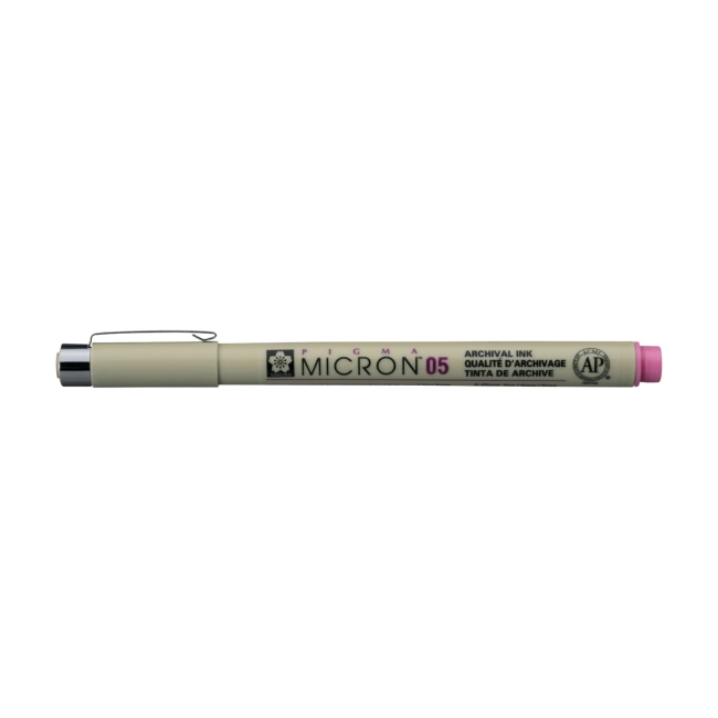 Ручка капиллярная Pigma Micron 0.45мм Розовый