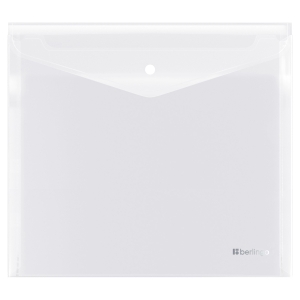 Папка-конверт на кнопке Berlingo "No Secret", А5+, 200мкм, матовая