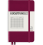 Блокнот Leuchtturm1917 Classic A6 (9x15см.) 80г/м2 - 187 стр. в клетку, твердая обложка, цвет: Красный Портвейн