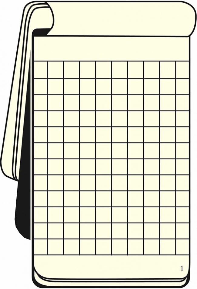 Блокнот Leuchtturm1917 Portrait Pocket A6 (9x15см.) 80г/м2 - 184 стр. в клетку, твердая обложка, цвет: Черный