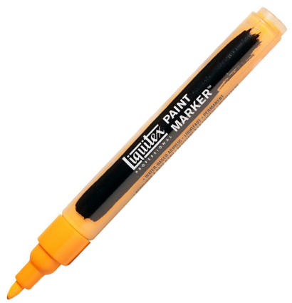 Маркер акриловый LIQUITEX PAINT MARKER Fine 2 мм 720 кадмий оранжевый имит купить в ArtCraft.Space