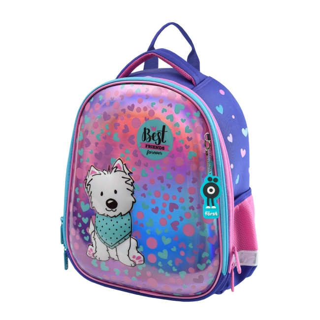 Ранец Forst F-Glow "Best friends" 37*29,5*16см, 2 отделения, 2 кармана, анатомическая спинка