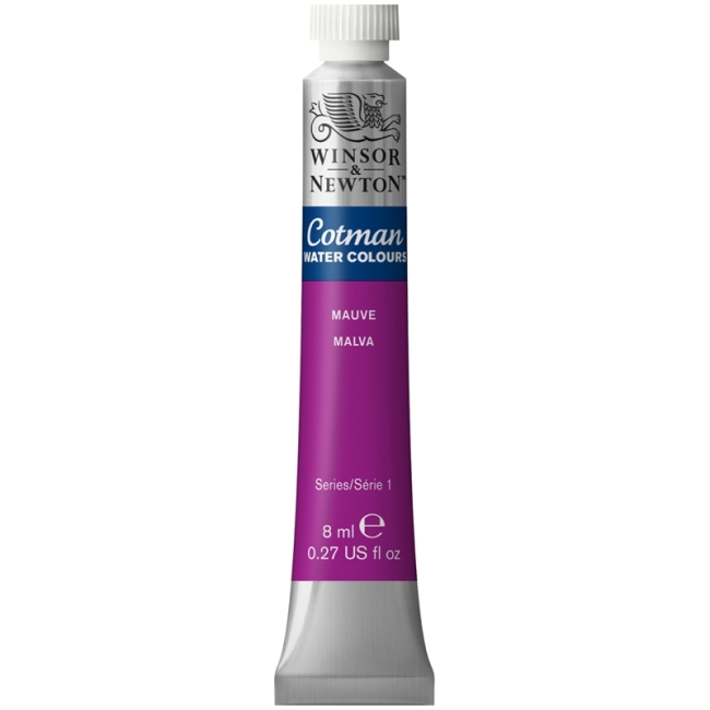 Акварель Winsor&Newton "Cotman", 8мл, туба, сиреневый