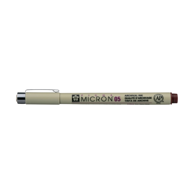Ручка капиллярная Pigma Micron 0.45мм Бургундский