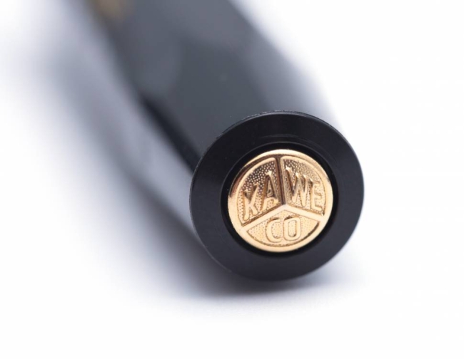 Ручка-роллер KAWECO CLASSIC Sport Guilloche 0.7мм черный корпус с орнаментом,