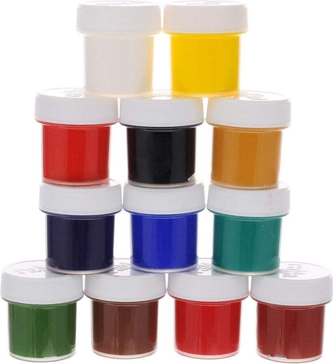 Гуашь художественная Гамма Модерн краски для рисования 12 цветов в баночках 40 мл купить в художественном магазине ArtCraft.Space с доставкой по РФ и СНГ Гуашь художественная Гамма Модерн краски для рисования 12 цветов в баночках 40 мл купить в художественном магазине ArtCraft.Space с доставкой по РФ и СНГ