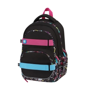 Рюкзак Berlingo Free Spirit "Fusion", 41*28*17см, 2 отделения, 3 кармана, уплотненная спинка