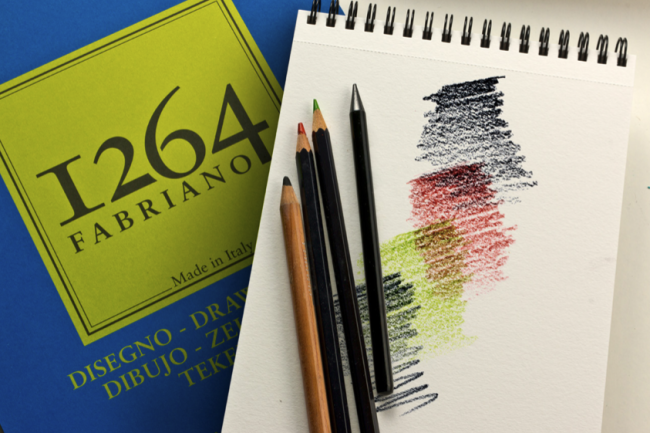 Альбом для графики 1264 DRAWING 180г/м.кв 29,7х42 50л спираль по короткой стороне