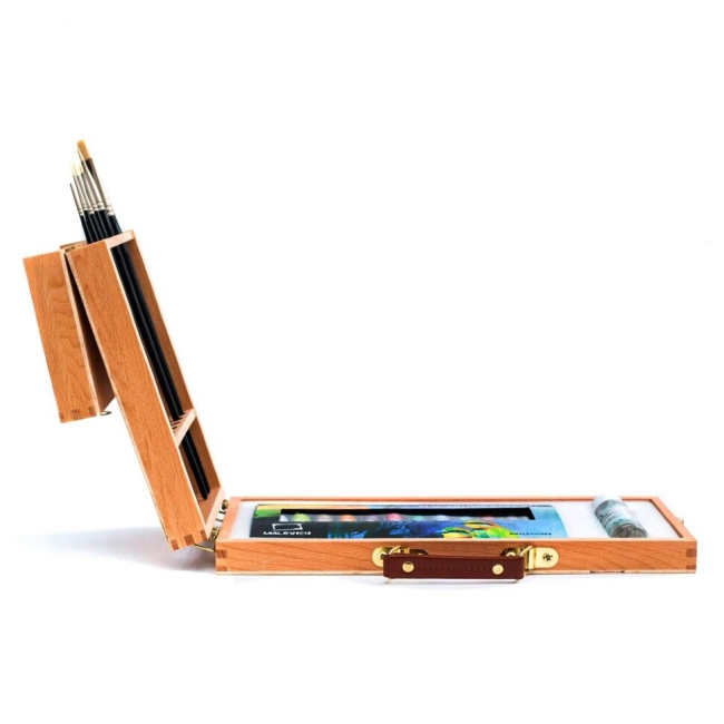 Подарочный набор с масляными красками "Тициан", 9 предметов