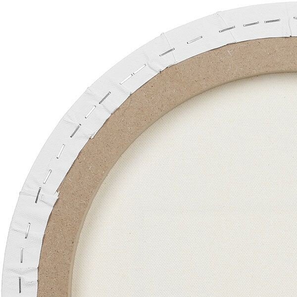 Круглый холст на подрамнике Малевичъ диаметр 20 см / среднее зерно / 100% хлопок купить в художественном магазине ArtCraft.Space с доставкой по всему миру