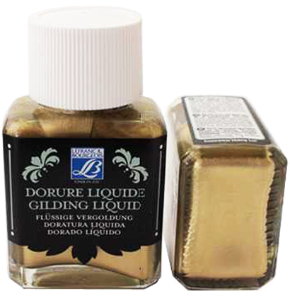 Бронза жидкая для золочения Gilding Liquid Le Franc Bourgeois богатое золото 75 мл купить в художественном магазине ArtCraft.Space с доставкой по всему миру