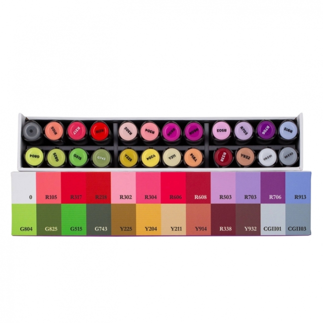 Набор художественных спиртовых маркеров "Сонет" Twin Brush "Ботаника", 24 цвета