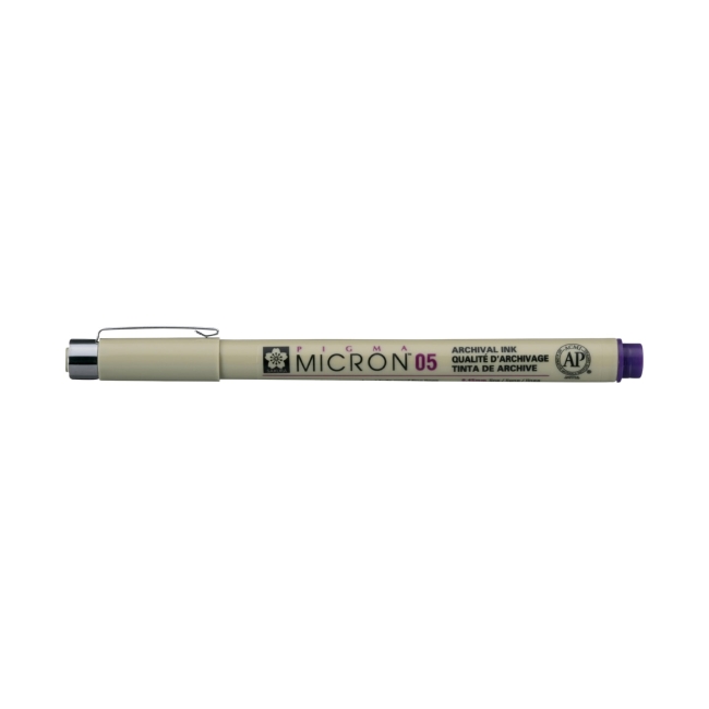 Ручка капиллярная Pigma Micron 0.45мм Фиолетовый