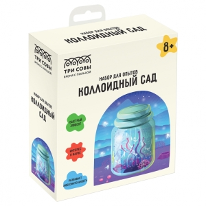 Набор для проведения опытов ТРИ СОВЫ "Коллоидный сад"