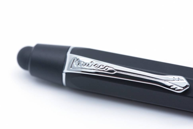 Ручка шариковая KAWECO AL Sport Touch 1.0мм черный + стилус
