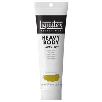 Краска акриловая LIQUITEX Heavy Body туба 59мл №325 зеленое золото,
