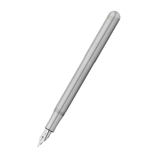 Ручка перьевая KAWECO LILIPUT Stainless Steel EF 0.5мм цвет корпуса стальной