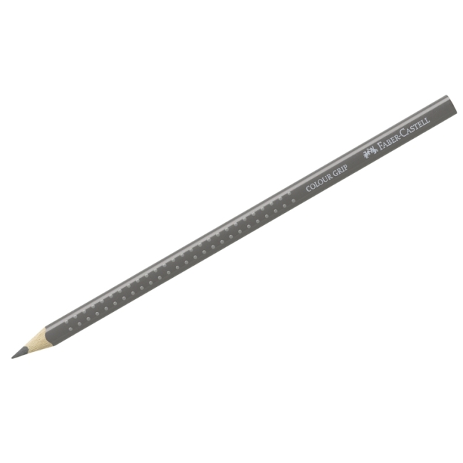 Карандаш Faber-Castell "Grip", теплый серый, заточен.