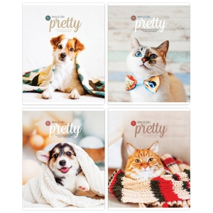 Тетрадь 48л., А5, клетка ArtSpace "Питомцы. Pretty friends"